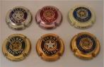 6 champagne capsules  Pierre Mignon 6 verschillende kleuren, Verzamelen, Ophalen of Verzenden, Zo goed als nieuw