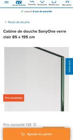 Cabine de douche en verre Anyone 85 x 195 cm, Maison & Meubles, Enlèvement, Neuf