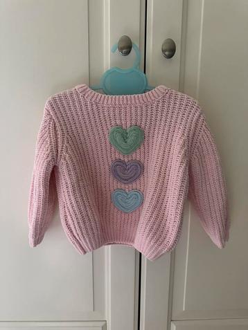 Pull en forme de cœur 80, Enlèvement ou Envoi, Pull ou Veste, Comme neuf, Primark