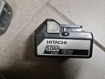 Hitachi 18V 5Ah Li-ion accu  beschikbaar voor biedingen