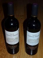 Twee flessen wijn, Verzamelen, Wijnen, Frankrijk, Ophalen of Verzenden, Rode wijn, Vol