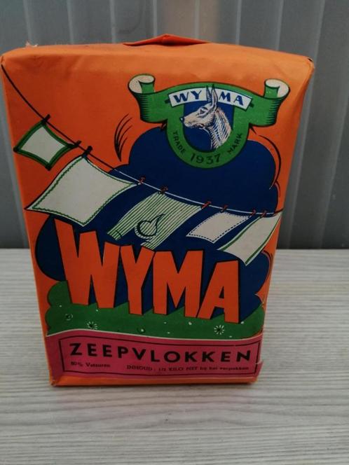 WYMA  ZEEPVLOKKEN  ROESELARE ..jaren 50-60, Verzamelen, Merken en Reclamevoorwerpen, Gebruikt, Gebruiksvoorwerp, Ophalen of Verzenden
