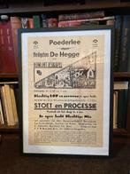 Affiches Poederlee 37 en 38., Ophalen, Gebruikt, Voor 1940, Prent