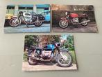 Lot van 3 oude retro Postkaarten BMW moto’s, Enlèvement ou Envoi, 1960 à 1980, Non affranchie, Véhicule