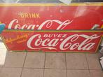 Coca Cola emaillebord 1937 , 145x43 cm, Enlèvement
