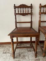 6 antieke stoelen met of zonder tafel, Enlèvement