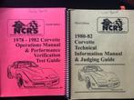 Corvette 80-82 MANUALS NCRS, Autos : Divers, Enlèvement
