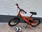 Jongensfiets 16 inch in prima staat, Fietsen en Brommers, Ophalen, Zo goed als nieuw, Btwin Decathlon, Handrem