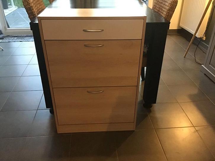 armoire à chaussures / meuble à chaussures, Maison & Meubles, Armoires | Armoires à chaussures, Utilisé, Enlèvement