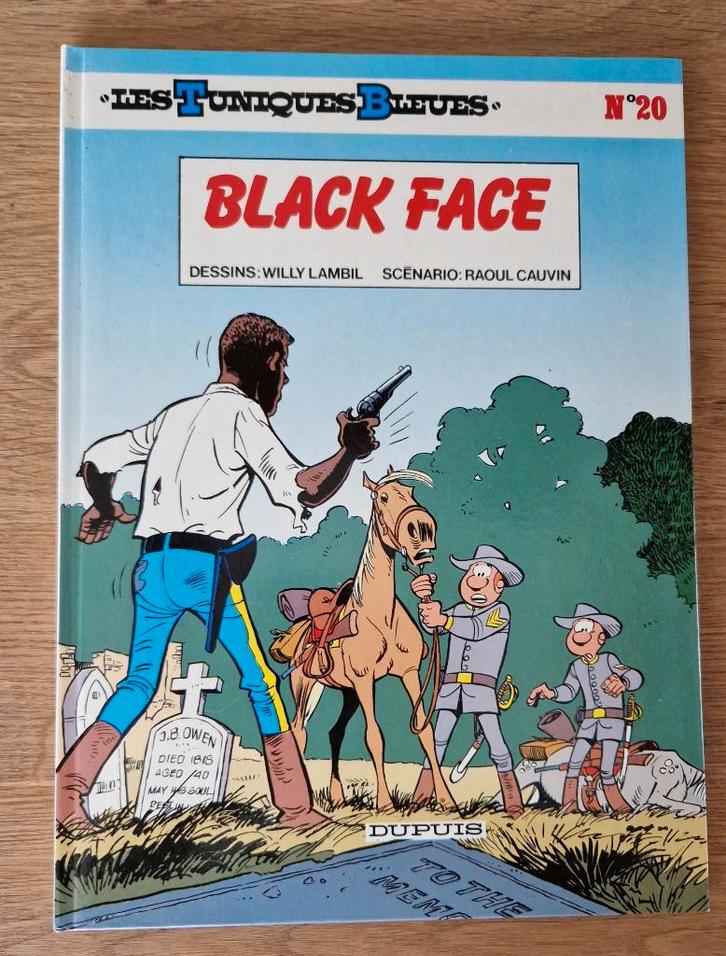 Les Tuniques Bleues - Black Face – 20 – HC (1987) Strip, Boeken, Stripverhalen, Zo goed als nieuw, Eén stripboek