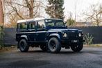 Land Rover Defender 110 TD5 // EERSTE EIGENAAR, Auto's, Stof, 4x4, Blauw, 3500 kg