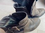 enkellaarzen / ankle boots brown (maat 37), Comme neuf, Brun, Enlèvement, Boots et Botinnes