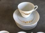 Porcelein theeset Rozenthal 10 kopjes en bordjes, Antiek en Kunst, Antiek | Servies compleet, Ophalen