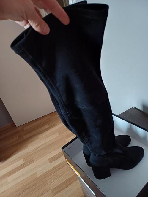 zwarte overknee laarzen., Kleding | Dames, Schoenen, Nieuw, Hoge laarzen, Zwart, Ophalen of Verzenden