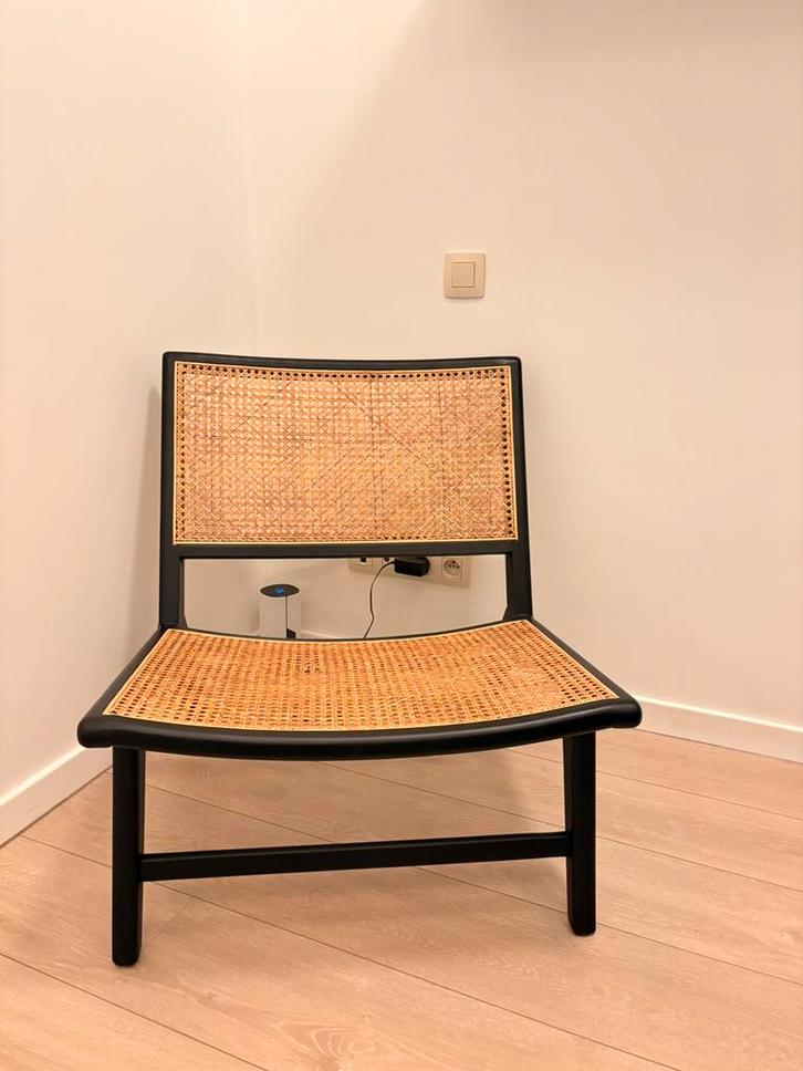 Rotan fauteuil Furnified, Huis en Inrichting, Fauteuils, Zo goed als nieuw, Ophalen