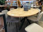 Massief eiken tafel ovaal (outlet), Enlèvement, Neuf