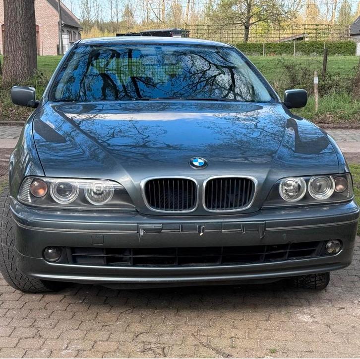 Zéér proper, Auto's, BMW, Particulier, 5 Reeks, Diesel, Break, Overige kleuren, Zwart, Leder, Ophalen