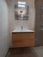 Nieuw badkamermeubel met bijhorende kast., Maison & Meubles, Salle de bain | Meubles de Salle de bain, Comme neuf, Enlèvement