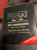 Coffret 10 Cd's Jean Ferrat, Enlèvement, Comme neuf