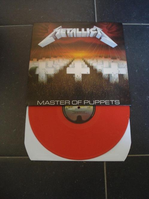 METALLICA - Master of Puppets (vinyle couleur), CD & DVD, Vinyles | Rock, Comme neuf, Pop rock, 12 pouces, Enlèvement ou Envoi