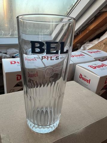 Nieuwe BEL pils glazen 6 x  beschikbaar voor biedingen