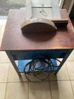 Tafelzaag met 4 zaagbladen., Doe-het-zelf en Bouw, Gereedschap | Zaagmachines, Ophalen, Gebruikt, Cirkelzaag, 70 mm of meer