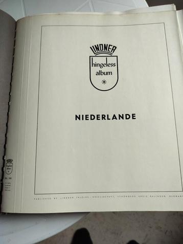Postzegelalbum Nederland merk Lindner Witte cristal 1862-196 beschikbaar voor biedingen