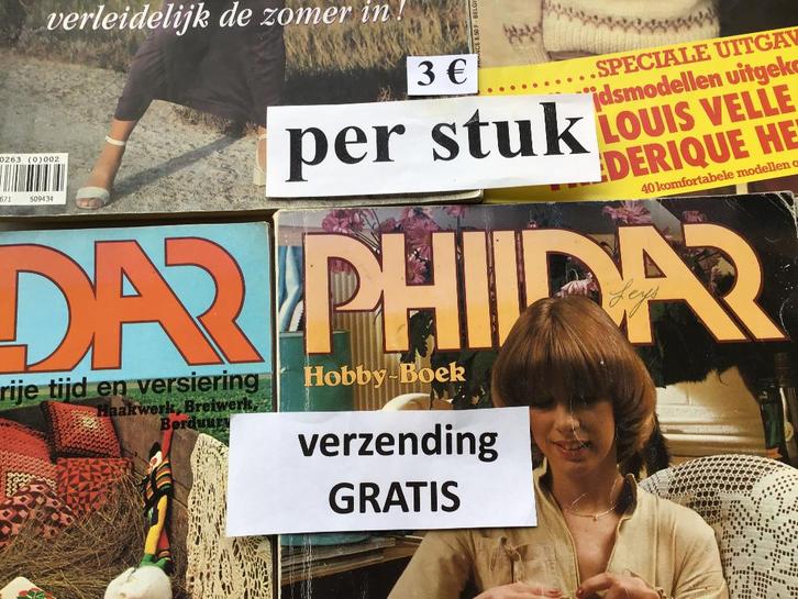 4 livres en tricot « Phildar » à 3€ et avec livraison gratui, Hobby & Loisirs créatifs, Tricot & Crochet, Utilisé, Enlèvement ou Envoi