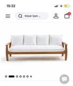 Canape bois interieur exterieur neuf, Ophalen, Hout