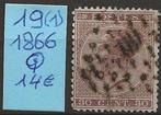 Belgie zegel [o] OBP 19 (1) Koning Leopold I In profiel naar, Ophalen