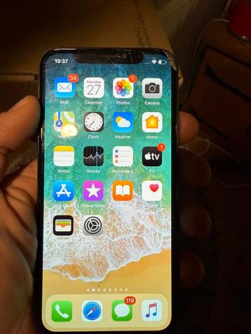 Apple iPhone X 256GB Zwart beschikbaar voor biedingen