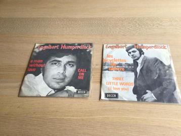 Singles Engelbert Humperdinck, 2 pièces disponible aux enchères