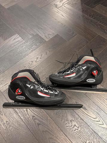 Viking schaatsen maat 46 – topstaat, carbon schoen beschikbaar voor biedingen