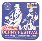 Derny Festival 2015 Wetteren, Ophalen of Verzenden, Nieuw, Viltje(s), Overige merken