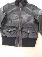 Lederen vest Pepe Jeans Maat : S, Kleding | Dames, Jassen | Winter, Gedragen, Ophalen of Verzenden, Maat 36 (S)