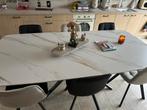 Grotte eettafel plus salontafel en 6 stoelen plus dressoir, Ophalen, Zo goed als nieuw
