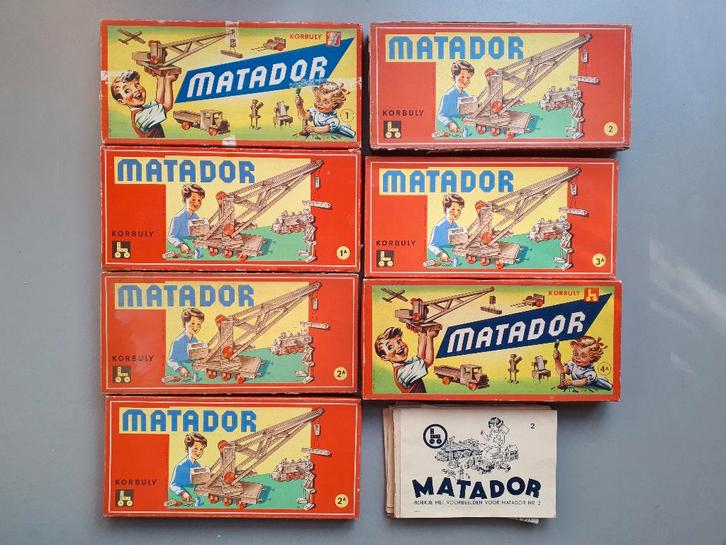 Matador bouwdoos, Kinderen en Baby's, Speelgoed | Educatief en Creatief, Gebruikt, Bouwen, Ophalen