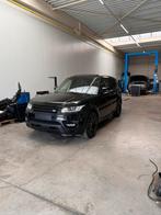 Range Rover Sport, Auto's, Automaat, Zwart, Zwart, Leder