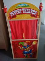 Houten poppentheater, Ophalen