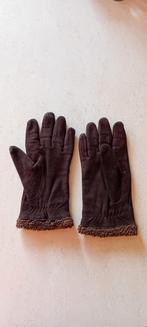 Bruine handschoenen voor dames maat 7.5, Kleding | Dames, Mutsen, Sjaals en Handschoenen, Zo goed als nieuw, Maat 36 (S), Handschoenen