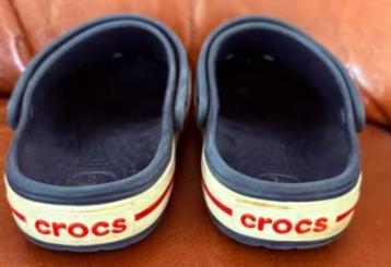 Marineblauwe klompen van Crocs — Maat 37-38 (Nieuw 55€) beschikbaar voor biedingen