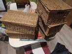 Rieten manden, Huis en Inrichting, Ophalen, Gebruikt, Mand