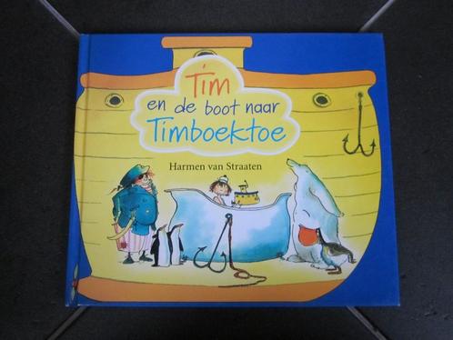 boek Tim en de boot naar Timboektoe, Boeken, Kinderboeken | Kleuters, Zo goed als nieuw, Fictie algemeen, Jongen of Meisje, Voorleesboek