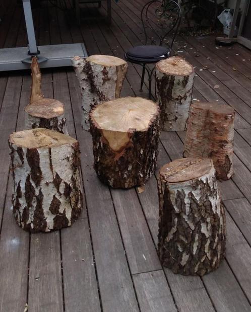 stukken berken stam en takken, Huis en Inrichting, Woonaccessoires | Overige, Ophalen