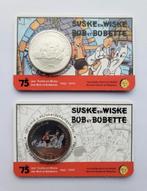 2x 5 euro België 2020 - 75 jaar Suske en Wiske, Postzegels en Munten, België, 5 euro