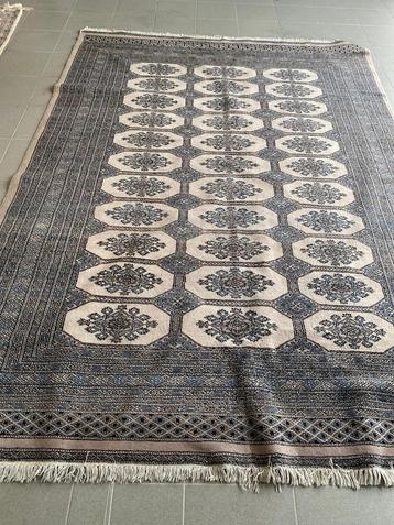 Klassiek tapijt - beige met blauw 2,80x1,85