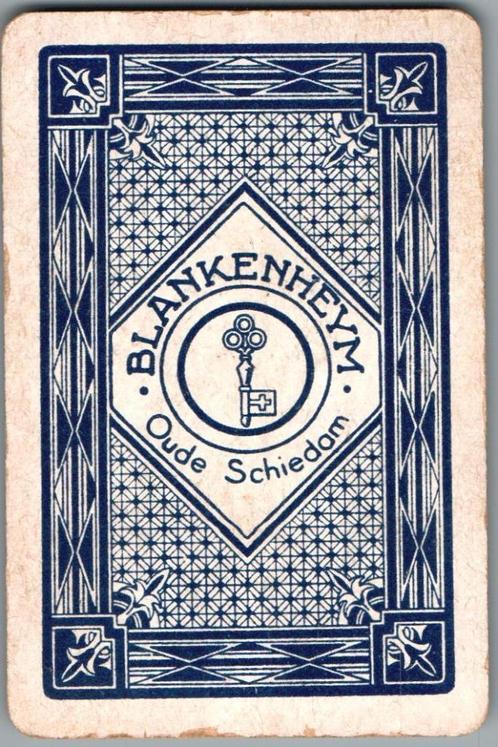 carte à jouer - LK8398 - 2# Blankenheim, Collections, Cartes à jouer, Jokers & Jeux des sept familles, Utilisé, Carte(s) à jouer