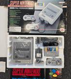 Zeldzame SNES Big Box, Ophalen of Verzenden, Gebruikt, Met 2 controllers, Met games