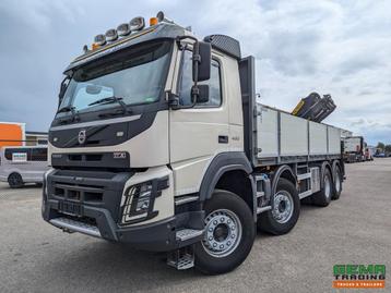 Volvo FMX 460 8x4/4 Dagcab Euro5 - Open Laadbak 6m + Palfing, Auto's, Vrachtwagens, Automaat, Cruise Control, Diesel, Te koop