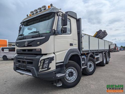 Volvo FMX 460 8x4/4 Dagcab Euro5 - Open Laadbak 6m + Palfing, Auto's, Vrachtwagens, ABS, Climate control, Cruise Control, Electronic Stability Program (ESP)